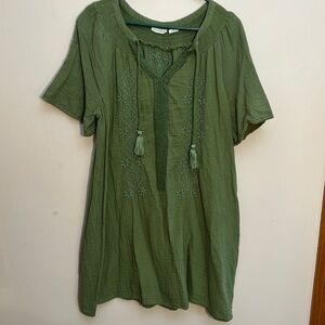 Embroidered Cover Up